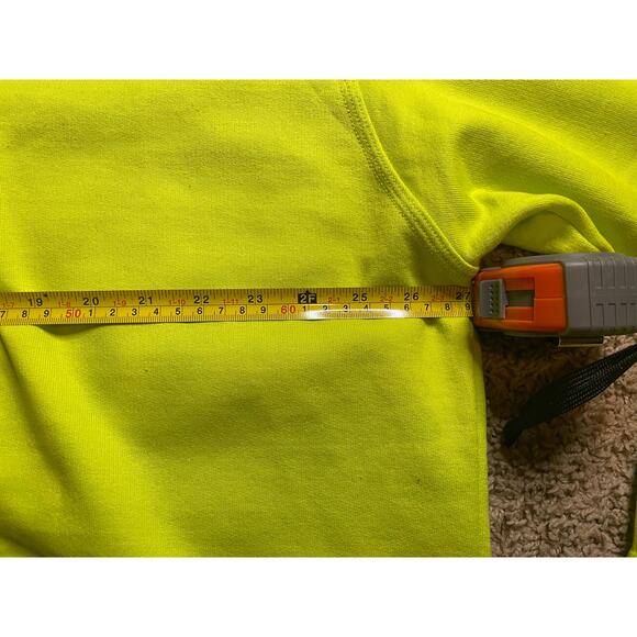 Champion Powerblend Fleece Script Logo Sweet Green Hoodie - Size 2XL *** - Picture 6 of 8